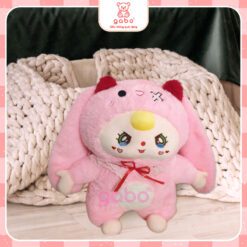 Gấu Bông Baby Three Đầu To Cute - Bé Ba Thỏ 400% Tai Cụp 3 Gấu Bông Baby Three Đầu To Cute - Bé Ba Thỏ 400% Tai Cụp