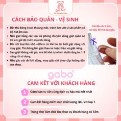 Gấu Bông Baby Three Đầu To Cute - Bé Ba Thỏ 400% Tai Cụp 8 Gấu Bông Baby Three Đầu To Cute - Bé Ba Thỏ 400% Tai Cụp
