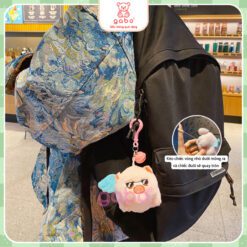 Móc Khoá Heo Thiên Thần Quẫy Đuôi - Lợn Bóp Bụng 5 Móc Khoá Heo Thiên Thần Quẫy Đuôi - Lợn Bóp Bụng