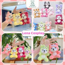 Móc khóa Lena, Stick, Loopy, Cushin Đủ Mẫu, Loopy thổi bóng 5 Móc khóa Lena, Stick, Loopy, Cushin Đủ Mẫu, Loopy thổi bóng