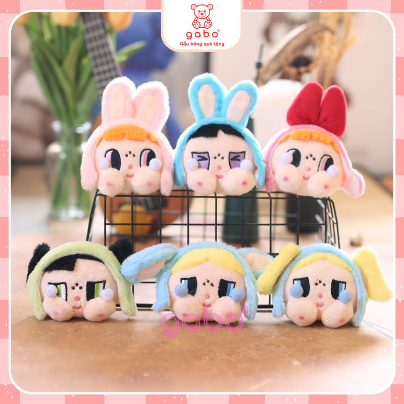 Xưởng sản xuất kinh doanh thú bông quà tặng Quảng Châu cao cấp Móc Khoá Babycry - Móc Balo Crybaby Búp Bê