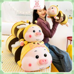 Gấu Bông Heo Ong - Heo Bông Cosplay Ong Vàng 6 Gấu Bông Heo Ong – Thiết Kế Đáng Yêu Và Độc Lạ