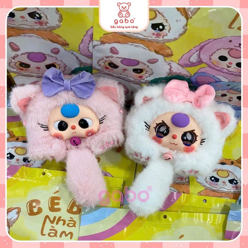 Xưởng sản xuất kinh doanh thú bông quà tặng Quảng Châu cao cấp Túi Mù Bé Ba Baby Three Mèo Lady Bag - Mắt Ngẫu Nhiên