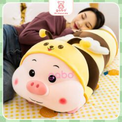 Gấu Bông Heo Ong - Heo Bông Cosplay Ong Vàng 5 Gấu Bông Heo Ong – Thiết Kế Đáng Yêu Và Độc Lạ
