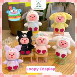 Móc khóa Lena, Stick, Loopy, Cushin Đủ Mẫu, Loopy thổi bóng 3 Móc khóa Lena, Stick, Loopy, Cushin Đủ Mẫu, Loopy thổi bóng