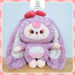 Gấu Bông Baby Three Đầu To Cute - Bé Ba Thỏ 400% Tai Cụp 6 Gấu Bông Baby Three Đầu To Cute - Bé Ba Thỏ 400% Tai Cụp