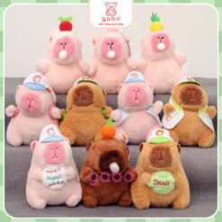 Móc Khoá Capybara Rút Mũi, Chuột Lang Rút Mũi 2 Móc Khoá Capybara Rút Mũi, Chuột Lang Rút Mũi