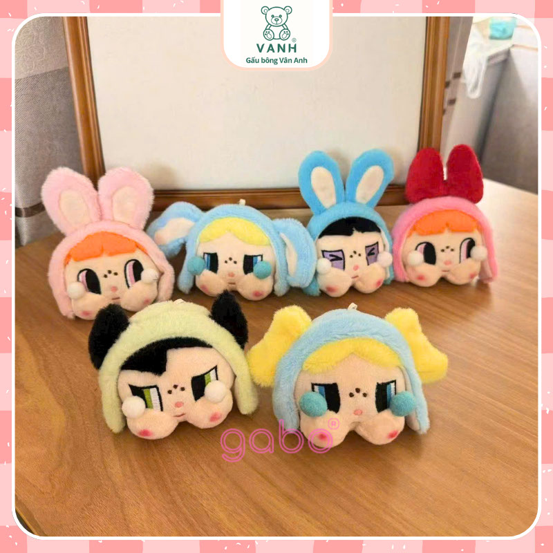 Xưởng sản xuất kinh doanh thú bông quà tặng Quảng Châu cao cấp Móc Khoá Babycry - Móc Balo Crybaby Búp Bê