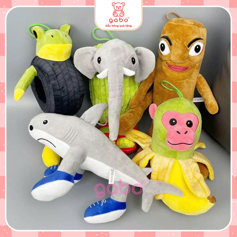 Xưởng sản xuất kinh doanh thú bông quà tặng Quảng Châu cao cấp Gấu Bông Tung Tung tung Sahur, Tralaelo tralala