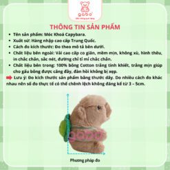 Móc Khoá Capybara Rút Mũi, Chuột Lang Rút Mũi 7 Móc Khoá Capybara Rút Mũi, Chuột Lang Rút Mũi