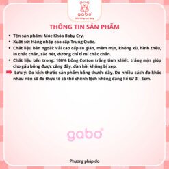 Móc Khoá Babycry - Móc Balo Crybaby Búp Bê 7 Móc Khoá Babycry - Móc Balo Crybaby Búp Bê