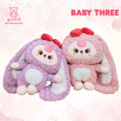 Gấu Bông Baby Three Đầu To Cute - Bé Ba Thỏ 400% Tai Cụp 7 Gấu Bông Baby Three Đầu To Cute - Bé Ba Thỏ 400% Tai Cụp