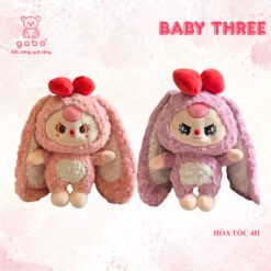 Gấu Bông Baby Three Đầu To Cute - Bé Ba Thỏ 400% Tai Cụp 1 Gấu Bông Baby Three Đầu To Cute - Bé Ba Thỏ 400% Tai Cụp