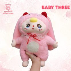 Gấu Bông Baby Three Đầu To Cute - Bé Ba Thỏ 400% Tai Cụp 3 Gấu Bông Baby Three Đầu To Cute - Bé Ba Thỏ 400% Tai Cụp