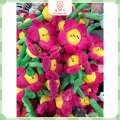 Gấu Bông Hoa Cúc Mặt Cười, Nhồi Bông Xinh Xắn, Gấu Bông Hoa Mặt Cười Khổng Lồ 6 hoa cúc mặt trời