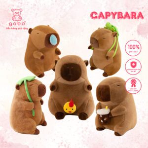 Gấu Bông Chuột Lang Nước Đeo Balo Rùa