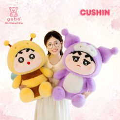 Gấu Bông Cushin Cosplay, Shin Mặc Đồ Ong, Cu shin Gấu Dâu