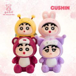 Gấu Bông Cushin Cosplay, Shin Mặc Đồ Ong, Cu shin Gấu Dâu