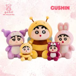 Gấu Bông Cushin Cosplay, Shin Mặc Đồ Ong, Cu shin Gấu Dâu