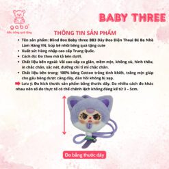 Blind Box Baby Three Dây Đeo Điện Thoại Hàng VN