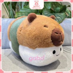 Gấu Bông Capybara Sushi - Capybara Cosplay Cơm Nắm