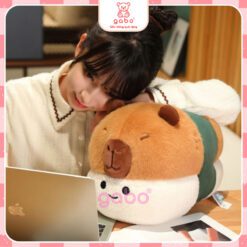 Gấu Bông Capybara Sushi - Capybara Cosplay Cơm Nắm