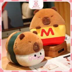 Gấu Bông Capybara Sushi - Capybara Cosplay Cơm Nắm