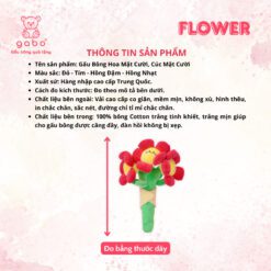 Gấu Bông Hoa Cúc Mặt Cười, Nhồi Bông Xinh Xắn, Gấu Bông Hoa Mặt Cười Khổng Lồ