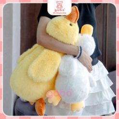 Gấu bông Vịt Kawaii Cao Cấp Dễ Thương, Thú Nhồi Bông Cao Cấp Quà Sinh Nhật 1 gau bong vit kawaii cao cap de thuong 3