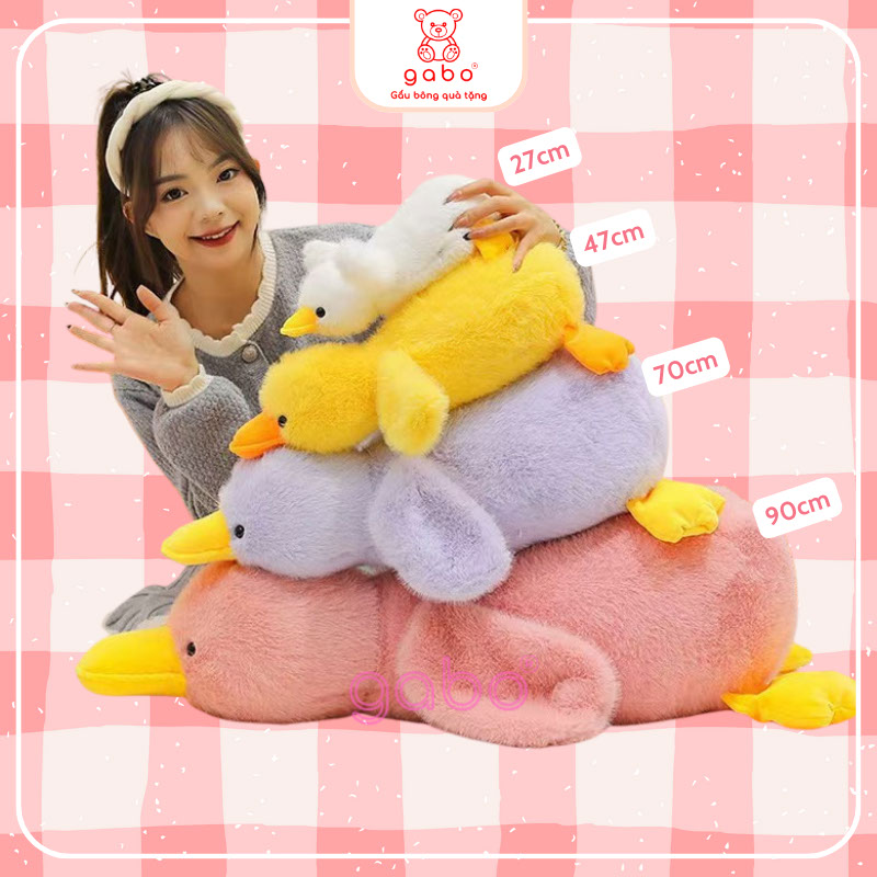 Xưởng sản xuất kinh doanh thú bông quà tặng Quảng Châu cao cấp gấu bông vịt kawaii cao cấp dễ thương quà tặng sinh nhật cho người thân yêu