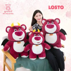 Gấu Bông Gấu Dâu Ác Quỷ Mặc Đồ Halloween - Lotso Batman