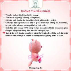 Gấu bông Loopy Cosplay Cute Đáng Yêu Đồ Chơi Nhồi Bông 7 Gấu bông Loopy Cosplay Cute Đáng Yêu Đồ Chơi Nhồi Bông