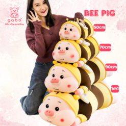 Gấu Bông Heo Ong - Heo Bông Cosplay Ong Vàng