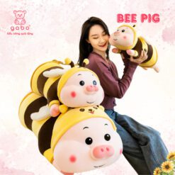 Gấu Bông Heo Ong - Heo Bông Cosplay Ong Vàng
