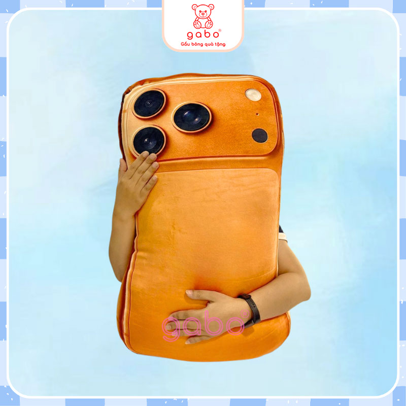 Gấu Bông iPhone 17 Pro Max Cam Sa Mạc – phiên bản độc đáo, hot trend mới nhất 2025