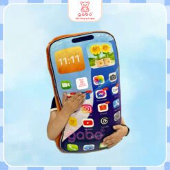 gấu bông iphone 17 pro max cam sa mạc