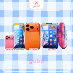 gấu bông iphone 17 pro max cam sa mạc