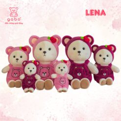 Gấu Bông Gấu Teddy Lena Cosplay Gấu Dâu