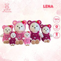 Gấu Bông Gấu Teddy Lena Cosplay Gấu Dâu