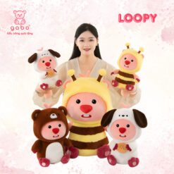 Gấu bông Loopy Cosplay Cute Đáng Yêu Đồ Chơi Nhồi Bông