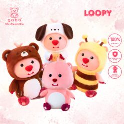 Gấu bông Loopy Cosplay Cute Đáng Yêu Đồ Chơi Nhồi Bông