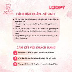 Gấu bông Loopy Cosplay Cute Đáng Yêu Đồ Chơi Nhồi Bông