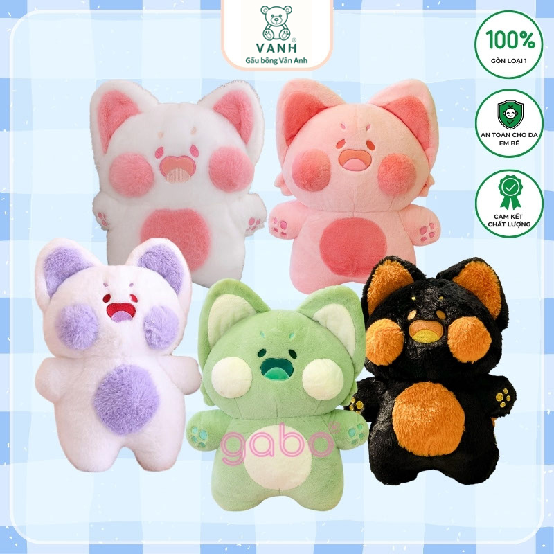 Xưởng sản xuất kinh doanh thú bông quà tặng Quảng Châu cao cấp Gấu Bông Mèo Du Du - Du Du Cute Siêu Hot.