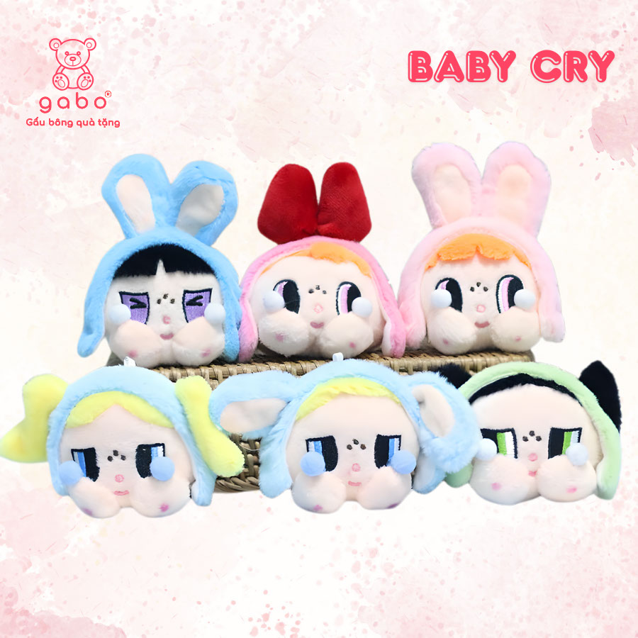 Móc Khoá Babycry - Móc Balo Crybaby Búp Bê 10 Móc Khoá Babycry - Móc Balo Crybaby Búp Bê