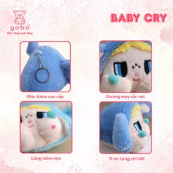 Móc Khoá Babycry - Móc Balo Crybaby Búp Bê 3 Móc Khoá Babycry - Móc Balo Crybaby Búp Bê