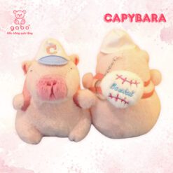 Móc Khoá Capybara Rút Mũi, Chuột Lang Rút Mũi