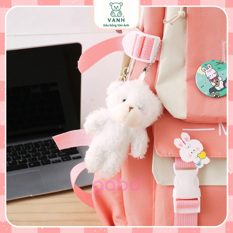 Xưởng sản xuất kinh doanh thú bông quà tặng Quảng Châu cao cấp Gấu mini Treo Balo Giá Rẻ - Thú Bông Mini Treo Balo