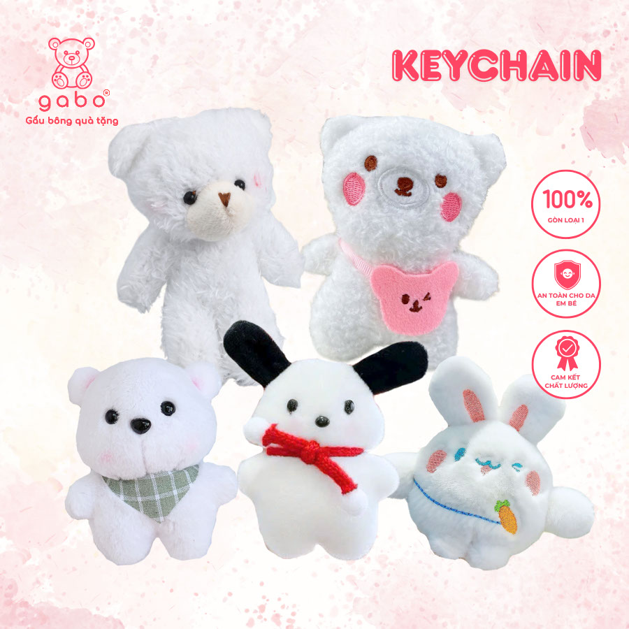 Gấu mini Treo Balo Giá Rẻ - Thú Bông Mini Treo Balo