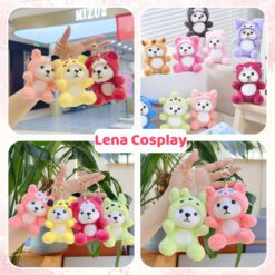 Móc khóa Lena, Stick, Loopy, Cushin Đủ Mẫu, Loopy thổi bóng