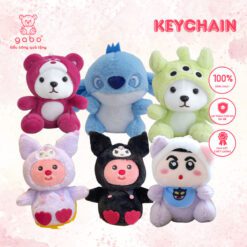 Móc khóa Lena, Stick, Loopy, Cushin Đủ Mẫu, Loopy thổi bóng